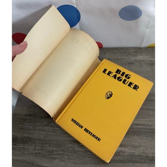 1936 First Edition Big Leaguer By William Heyliger Dust Cover - Picture 2 of 13